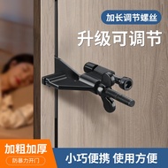LEIRY内开门蝴蝶阻门防盗扣酒店便携防狼堵门神器女生出门出差旅游必备 黑色