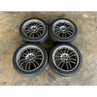 Original Rays Engineering Volk Racing RE30 Clubsport JDM Sport Rim 17 inch 4X100 Honda Mini Cooper O