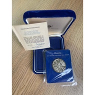 Malaysia Coin - 1976 3th Malaysia Plan 1 Ringgit Proof Copper-Nickel Coin