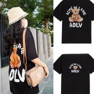 Adlv unisex Short Sleeve T-Shirt, Wide form Women'S T-Shirt To Wear bag, ulzzang Style Group ATL08 Thai Tran Garment Factory