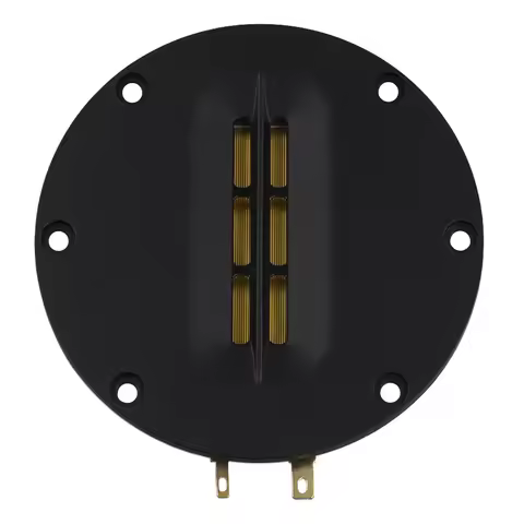 2Pcs Horns 4 Inches Pneumatic Tweeter Aluminum Ribbon Tweeter Ribbon Speaker for Ribbon Tweeter Twee