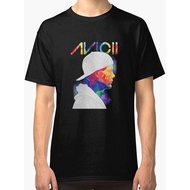 Avicii 2 T Shirt For Men Black 100% Cotton Short Sleeve Shirts