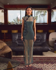 NEW!!! AUBREY Green Dress