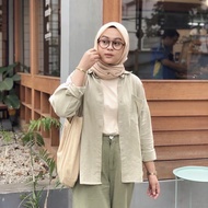 KEMEJA LINEN OVERSIZE SHIRT OVERSIZE KEMEJA POLOS SHIRT POLOS KEMEJA LINEN KEMEJA WANITA KEMEJA LINE