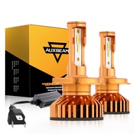 【Headlight Accessories】AUXBEAM 2pcs H4 LED Car Headlights Series F-F2 LED Car Front Lights Golden