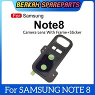Samsung GALAXY NOTE 8 N950 Rear Lens Camera Glass ORIGINAL RING Best Quality