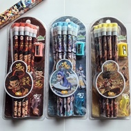 【0011245e6j56.my】 铅笔 (Pencils) 【店铺】小学生原木铅笔哪咤之魔闹海HB儿童铅笔练字支装无铅毒铅笔  新款 现货  【0717nUsyLWjV4】