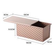 450g Non Stick Loaf Pan Toast Box Loaf Tin Bread Pan Bread Loaf Pan Toast Mold with Lid