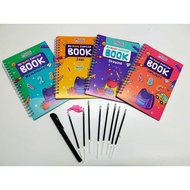 Mommy Hana My Magic Exercise Book Omar Hana Buku Latihan 4 Buku Belajar Mewarna Kids Colouring Book 
