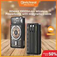 🔥5.5🔥Remax 10000mah Wireless Powerbank with cable magnetic 20w+22.5w RPP-580