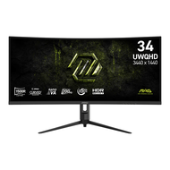 MSI MAG 342CQRF E20 QHD Curved Gaming Monitor 34 / Rapid VA / 2K UWQHD / 200Hz / 0.5ms / Adaptive-Sy