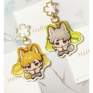 miya atsumu KeyChain men anime key chain Women acrylic car Cosplay Japan key ring Pendant party kids