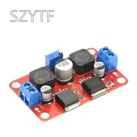 LM2577S To LM2596S Dual-chip Automatic Converter DC Solar Buck-boost Voltage Module High-power Adjus