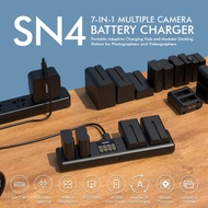 XTAR SN4 11in1 Multiple Camera Battery Charger with 3A Maximum Current