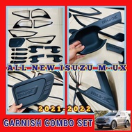 ISUZU MUX 2021-2022 GARNISH COMBO SET MADE