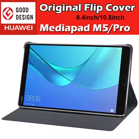For HUAWEI Mediapad M5 8.4" 10.8 " Cover Official Original Case Smart View Kickstand Flip Leather Fo