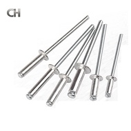 Aluminum Blind Rivets, Pull Rivets, Round Head, Screw-Type, M2-M6.4 L4-35mm (ZH-PFH)