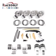RACEORLY Timing Chain Piston +0.50 21mm Bearing For VW Audi EA888 2.0T GEN2