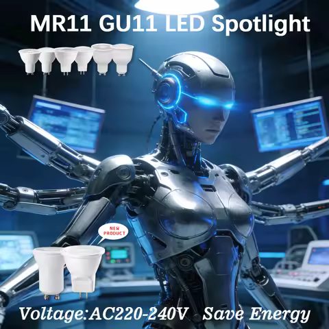 1-20Pack 3W-12W Foco LED Spotlight Bulb GU11 MR11 GU10 GU4 GU5.3 AC220-240V No Flicker Lamp 75W Equi