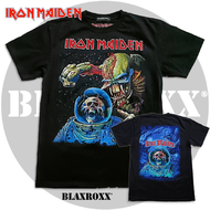 BLAXROXX® | Iron Maiden® | [IRM015] | เสื้อยืดคอกลม แขนสั้น | สกรีนลายคมชัด ไม่หลุดลอก | Cotton100%