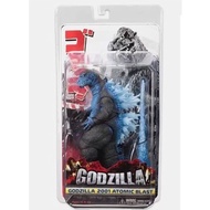 NECA Godzilla 2001 Atomic Attack Edition Fire Breathing Godzilla Berkotak Action Figure Model Mainan