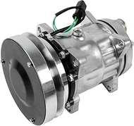 24V SD7H15 A/C Compressor 3E-1906 3E1906 Air Conditioning Compressor Compatible with Caterpillar CAT