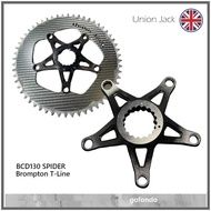 Union Jack BCD130 Spider for Brompton Bicycle T Line
