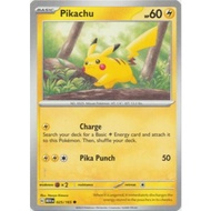 Pikachu - 025/165 - Common Scarlet & Violet 151 Singles