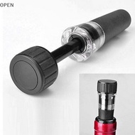 OP Wine Vacuum Pump Bottle Stopper Red Wine Silicone Saver Champagne Vacuum Wine Bottle Freshen Stopper Preserver Air Pump Sealer Plug SG