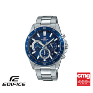 CASIO นาฬิกาข้อมือผู้ชาย EDIFICE รุ่น EFV-570D-2AVUDF วัสดุสเตนเลสสตีล สีน้ำเงิน