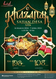 Wyndham Grand Bangsar Kuala Lumpur: Ramadhan Buffet Dinner - Khazanah Sajian Desa