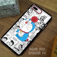 Hardcase iphone 7PLUS/8 PLUS DORAEMON Motif - Casing hp iphone 7PLUS/8 PLUS - 2D Case - Custom DORAE