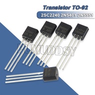 100PCS S9012 S9014 TL431 S9015 2N5401 2SA970 S9013 78L05 2N5551 2SC2240 S9018 SS8050 SS8550 TO-92 Ch