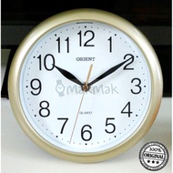 [100% Original] ORIENT Wall Clock QUARTZ OD054 Matt Gold Jam Dinding OD 054