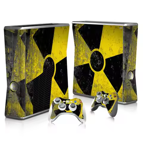 Skin Sticker Protector for Xbox 360 Slim and 2 Controller Skins Stickers for video games final