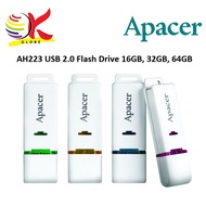 APACER AH223 16GB 32GB 64GB USB 2.0 USB FLASH DRIVE PENDRIVE THUMB DRIVE