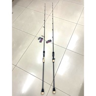 HASAMU NERO 6kaki pe3/pe2 bc spinning rod one piece jigging rod HASAMU NERO AGS AIR GUIDE SYSTEM