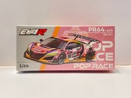 Pop Race PR64 - 109 EVA RT Production Model - 08 NSX GT3 Tomica Tiny Mini GT Tarmac Tomytec