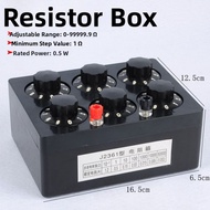 J23022 Adjustable Resistance Box for Physics Education 0-99999.9 Ohm 1 Ohm Steps