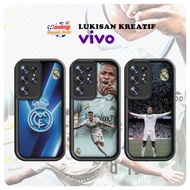 Vivo Real Madrid Football Case Vinicius Adaptation VIVO Y91C 1S 91 93 95 51 2020 51A 36 5G 27 36 4G 