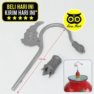 GANTUNGAN SANGKAR BURUNG PERKUTUT BESI MOTIF KIPAS CANTOLAN KANDANG BURUNG DERKUKU GANTUNGAN CANTOLA