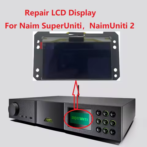LCD For Naim SuperUniti，NaimUniti 2，naimuniti OLED Display Matrix Screen New Replacement (Non origin