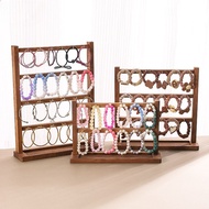 Necklaces Easel Jewelry Collection Rack Bracelet Display Board Display Stand with Hooks Showcase Dis