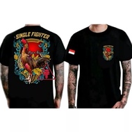 SINGLE FIGHTER T-SHIRT BANGKOK CHICKEN COCK//TSHIRT NEW