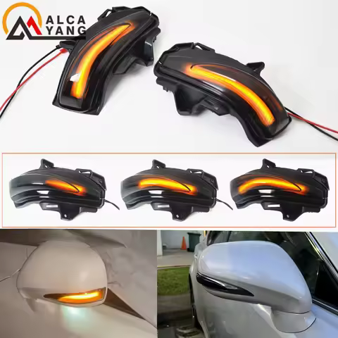 2pcs Dynamic Turn Signal LED Light Side Mirror Indicator For Lexus IS250 IS300C IS250C LS460 LS460L