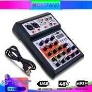 MINI4 channel mixer professional stage sound equipment network celebrity live singing Bluetooth USB mixer