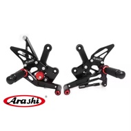 KAWASAKI ZX25R 2020-2024 ZX4R 2022-2024 ARASHI RACING FOOTREST HIGH PERFORMANCE READY STOCK MALAYSIA