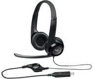Logitech ClearChat Comfort USB Headset H390 with Mic - Black (Renewed)