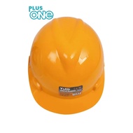 Plusone - YIAD Safety Helmet Yellow HDPE – Construction & Industrial Project Helmet Adjustable 53–64