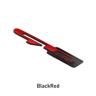 3D Emblem GT Line Full Metal KIA Mobil Hitam Silver Merah High Quality